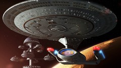 Stars Star Trek space station planets spaceships science 