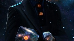 Stars suit surreal outer space upscaled