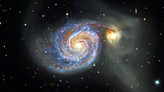 Stars sun moon NASA galaxies skyscapes