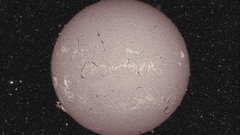 Stars sun outer space