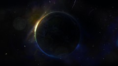 Stars sun planets galaxies outer space