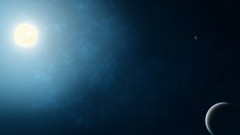 Stars sun planets outer space