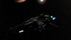 Stars sun spaceships vehicles science fiction outer space