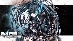 Stars text broken Shorts gloves coat chains belts long hair 