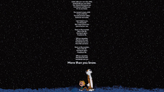 Stars text comics calvin