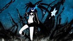 Stars weapons Anime scars navel Shorts gloves coat splashes 