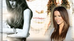 Stars woman Hollywood Celebrity Kate Beckinsale Actress smiling 