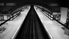 Station subway monochrome