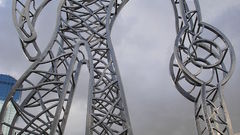 Statue high architecture