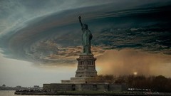Statue of Liberty cityscapes