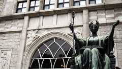 Statues Library College university