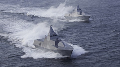 Stealth ships Navy Swedish