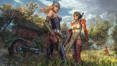 Steampunk artwork fantasy art upscaled