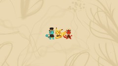 Steampunk cartoons Pikachu funny Pokemon minimalistic squirtle 