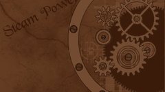 Steampunk digital art clockwork