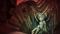 Steampunk digital art post-apocalyptic