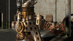 Steampunk Doctor Who daleks