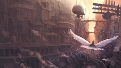 Steampunk fantasy art