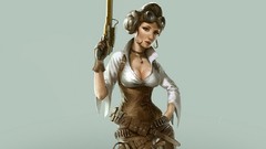 Steampunk fantasy art