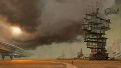 Steampunk fantasy art