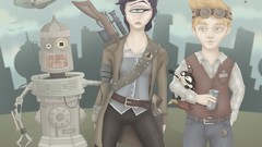 Steampunk Futurama digital art alternative art