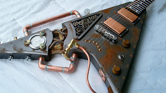 Steampunk guitars