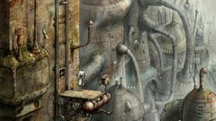 Steampunk machinarium