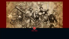 Steampunk party digital art fantasy art