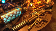 Steampunk weapons