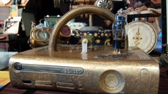 Steampunk xbox 360 Custom made