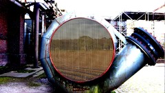 Steel contrast Engines industrial plants