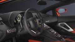 Steering wheel Lamborghini-Aventador car interiors
