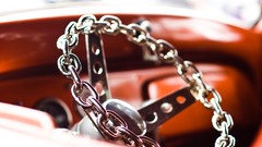 Steering wheel old cars car interiors