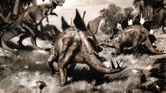Stegosaurus Zdenek Burian Dinosaurs