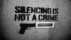 Stencil Typography street art