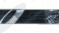 Stereo Music abstract turnatbles