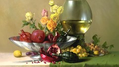 Still life pomegranate Grenades