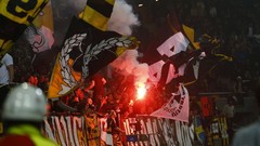 Stockholm Ultras Pyro football fans AIK tifo