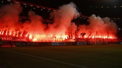 Stockholm Ultras Pyro football fans AIK tifo Råsunda