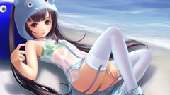 Stockings anime girls pangya kooh bikini garter belts