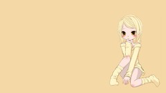 Stockings blondes blush anime girls