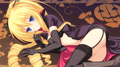 Stockings blue eyes Halloween