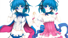 Stockings happy blue Anime