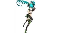 Stockings long hair hatsune miku vocaloid twintails Simple 