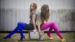 Stockings pantyhose tights