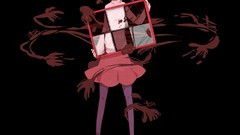 Stockings skirts anime girls video games Simple Background Yume 