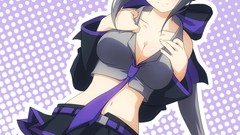 Stockings vocaloid yowane haku cleavage thigh highs Vocaloid 