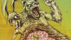 Stomach album covers The Bunny The Bear