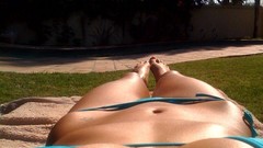 Stomach panties and bra