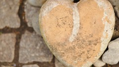 Stones Hearts Swedish street art